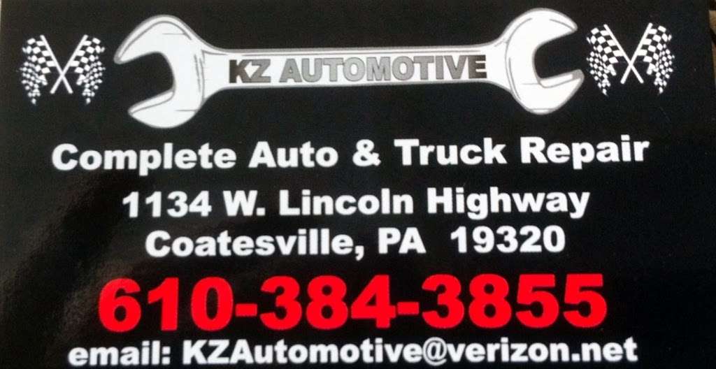 KZ Automotive LLC . | 1134 W Lincoln Hwy, Coatesville, PA 19320, USA | Phone: (610) 384-3855
