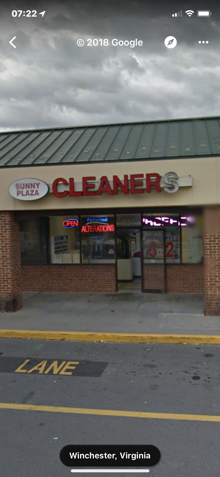 Sunnyside Cleaners | 237 Sunnyside Plaza Cir, Winchester, VA 22603, USA | Phone: (540) 662-9032