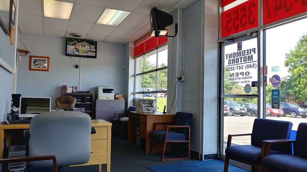 Piedmont Motors | 318 Broadview Ave, Warrenton, VA 20186, USA | Phone: (540) 347-3555