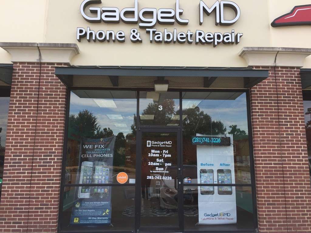 Gadget MD - Cell Phone & Tablet Repair. Summerwood | 3 13716, W Lake Houston Pkwy, Houston, TX 77044, USA | Phone: (281) 741-3226