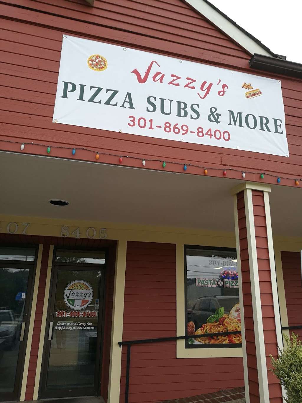 Jazzys Pizza, Subs & More | 8405 Snouffer School Rd, Gaithersburg, MD 20879, USA | Phone: (301) 869-8400