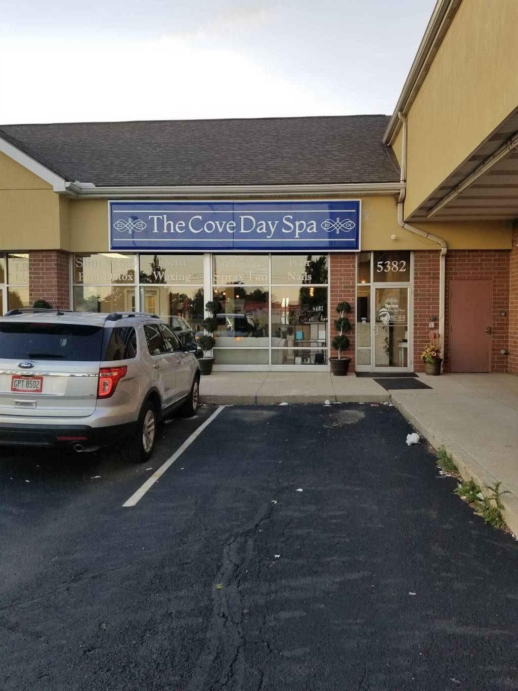 The Cove Day Spa | 5382 Roberts Rd, Hilliard, OH 43026, USA | Phone: (614) 529-4199