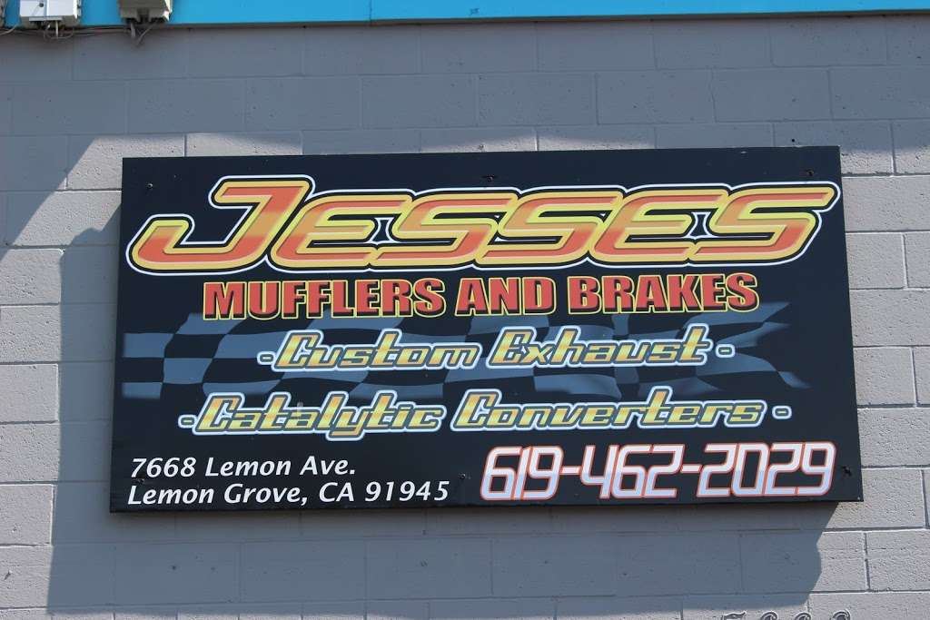 Jesses Muffler & Brakes | 7668 Lemon Ave, Lemon Grove, CA 91945, USA | Phone: (619) 462-2029