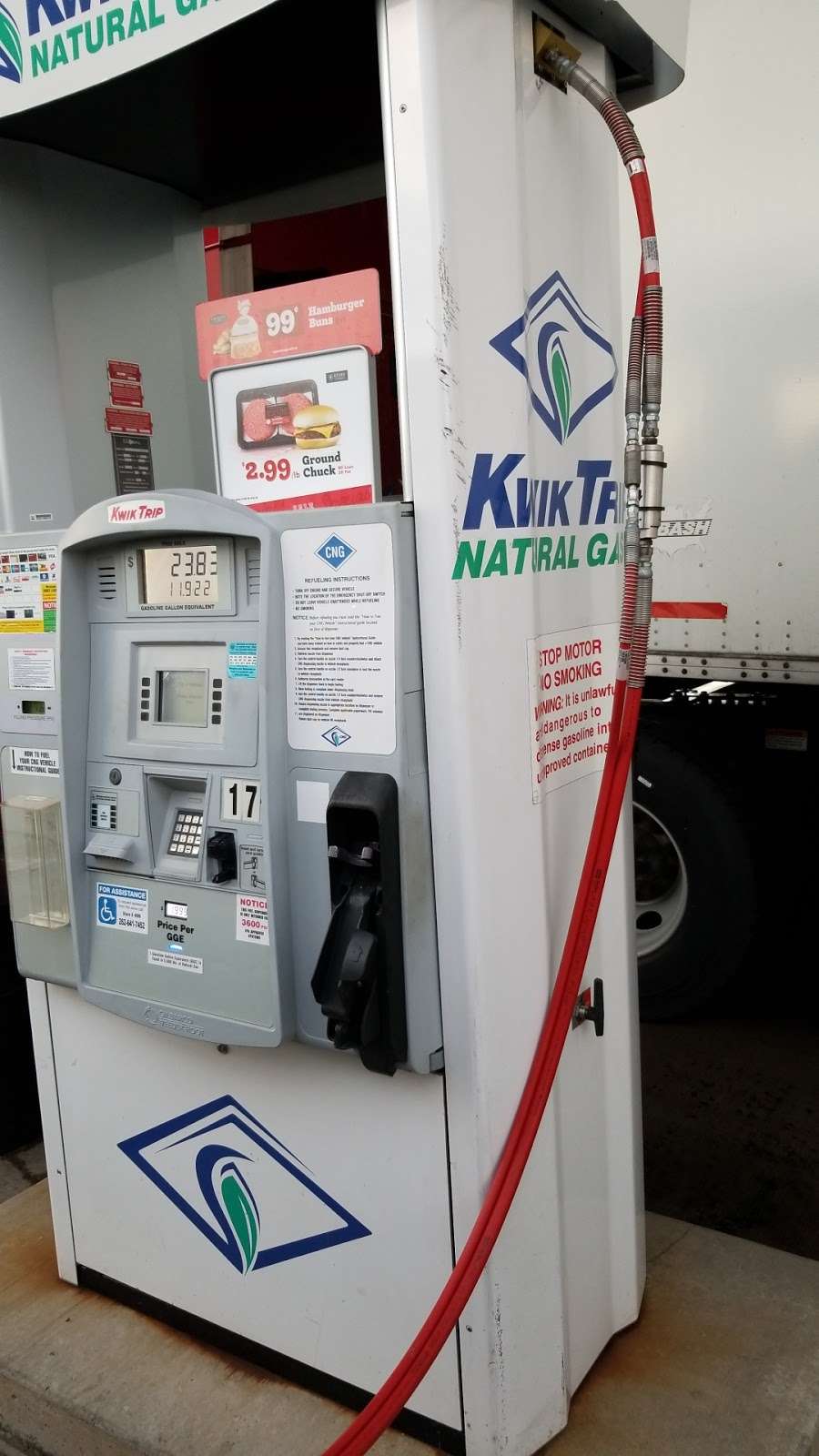 Kwik Trip | 15700 W Small Rd, New Berlin, WI 53151, USA | Phone: (262) 641-7452