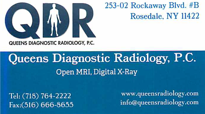 Queens Diagnostic Radiology, P.C. | #B, 253-02 Rockaway Blvd, Rosedale, NY 11422, USA | Phone: (718) 764-2222