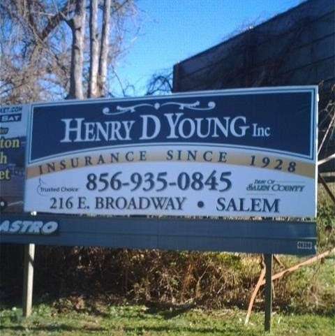 Henry D Young Inc Insurance | 90 W Broadway, Salem, NJ 08079, United States | Phone: (856) 935-0845