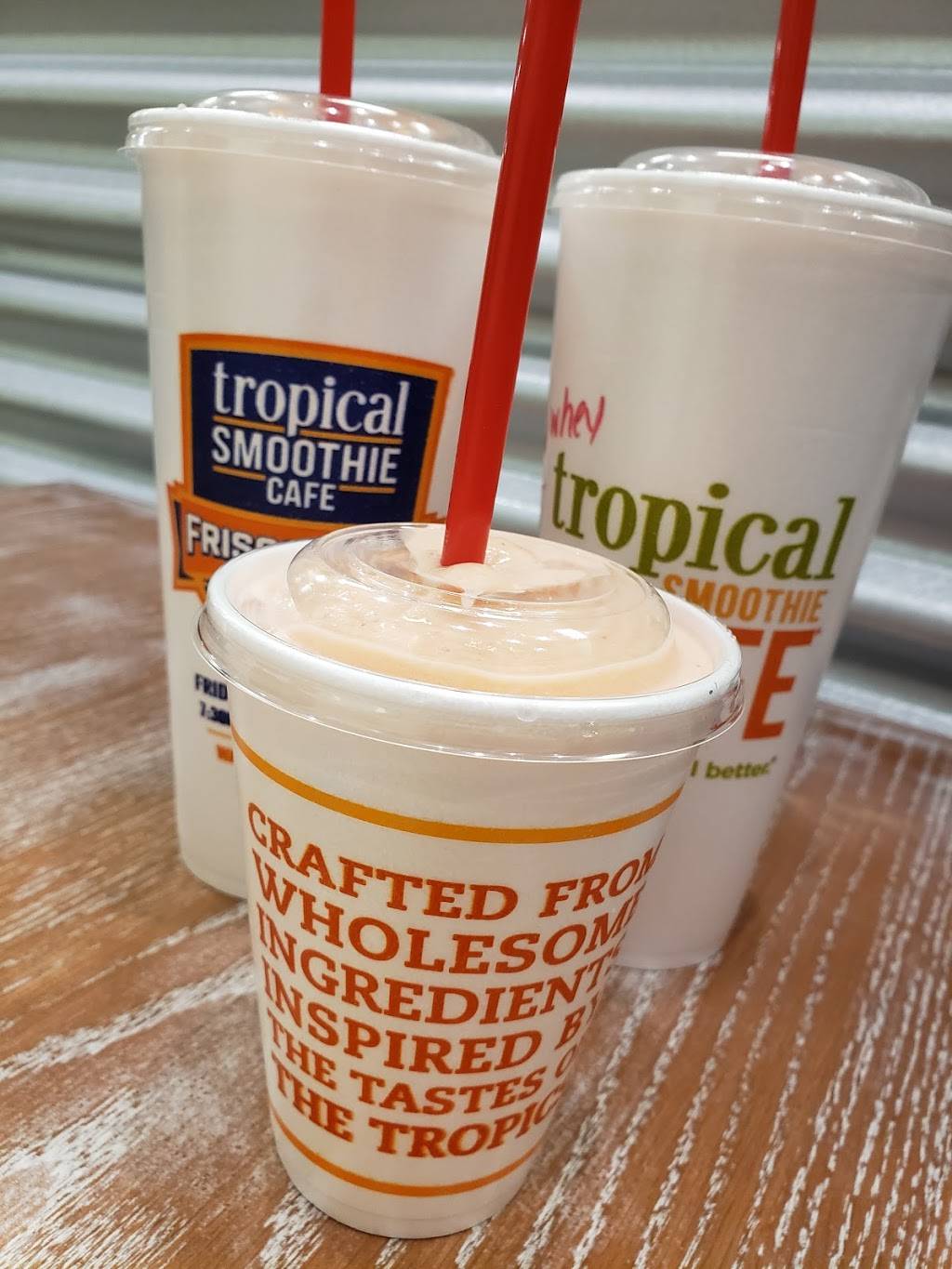 Tropical Smoothie Cafe | 6675 S Custer Rd Ste 100, McKinney, TX 75070, USA | Phone: (214) 548-4600