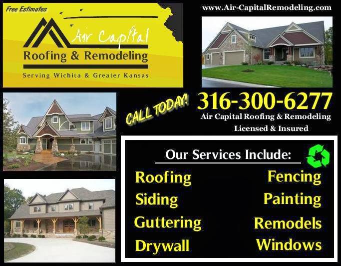 Air Capital Roofing & Remodeling | 7200 W 13th St N, Wichita, KS 67212 | Phone: (316) 202-1717