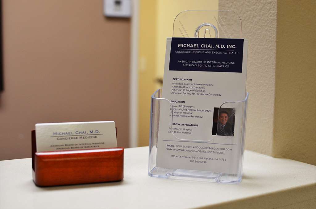 Michael Chai, MD, Inc - Concierge Medicine and Executive Health | 1113 Alta Ave #106, Upland, CA 91786 | Phone: (909) 920-6698