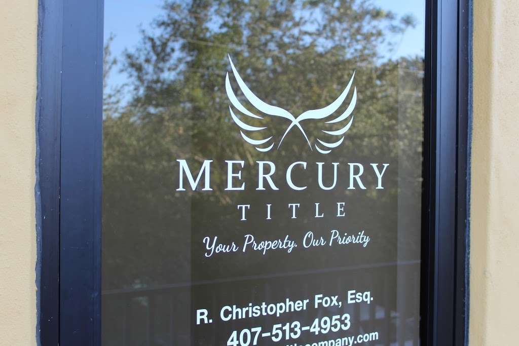 Mercury Title Company | 142 W Lakeview Ave, Lake Mary, FL 32746, USA | Phone: (407) 513-4953