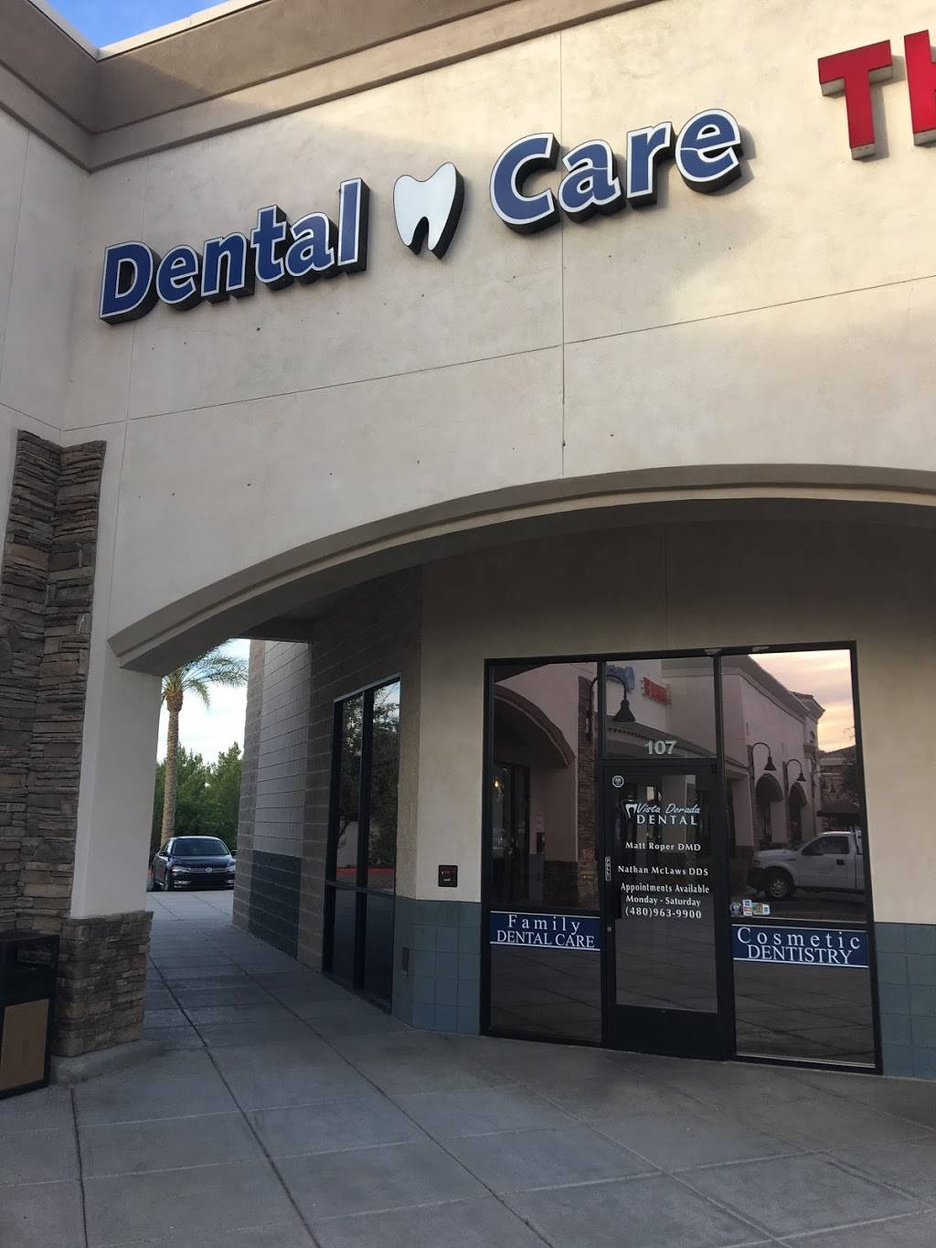 Vista Dorada Dental | 4902 S Val Vista Dr #107, Gilbert, AZ 85298, USA | Phone: (480) 963-9900