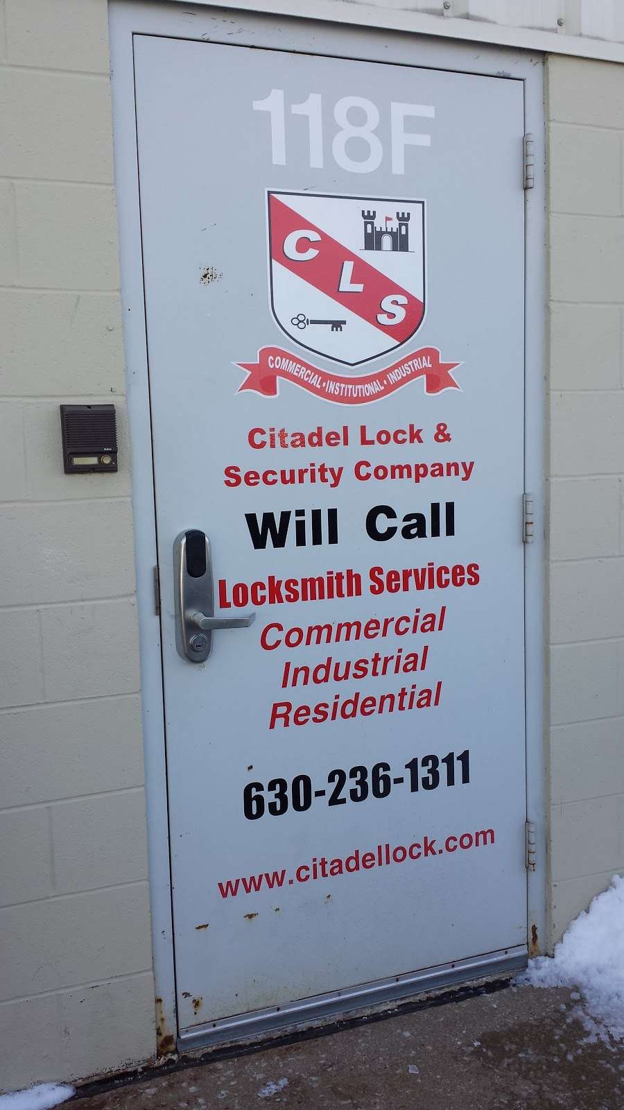 Citadel Lock & Security Company | 105 Theodore Dr Ste H, Oswego, IL 60543, USA | Phone: (630) 551-1311