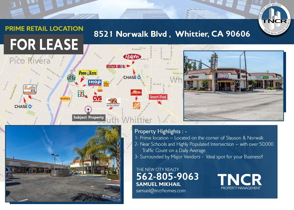 The New City Realty | 14201 Lambert Rd, Whittier, CA 90605, USA | Phone: (562) 320-8770