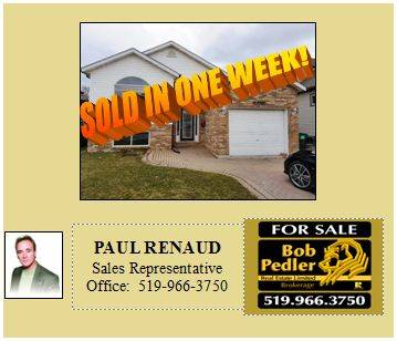 Paul Renaud | 280 Edinborough St, Windsor, ON N8X 3C4, Canada | Phone: (519) 966-3750