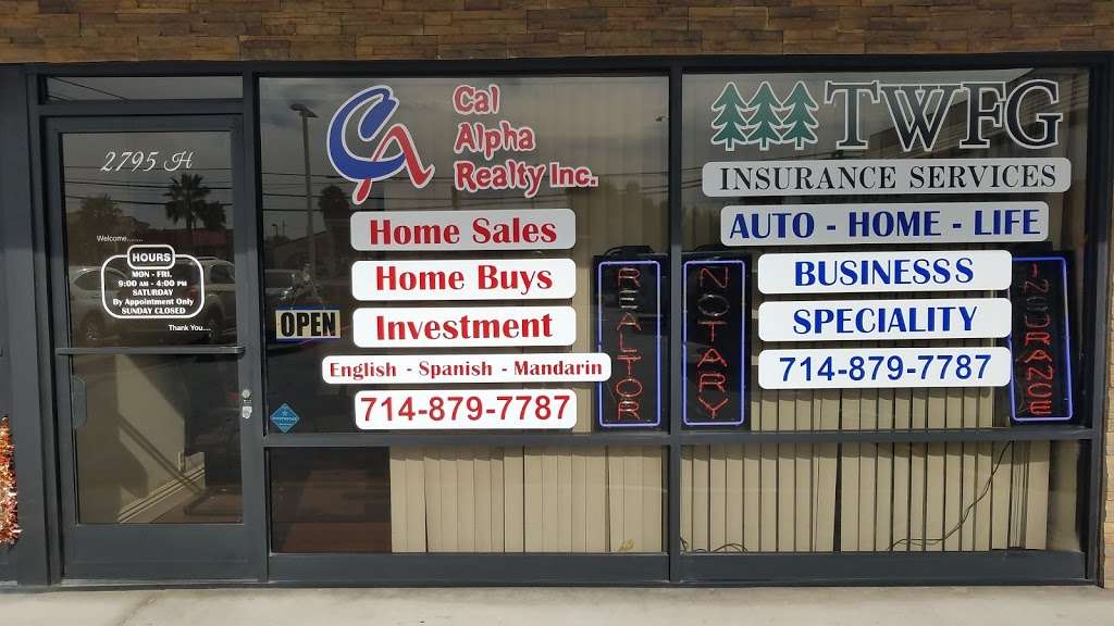 Cal Alpha Realty | 2795 W Lincoln Ave suite h, Anaheim, CA 92801, USA | Phone: (714) 879-7787