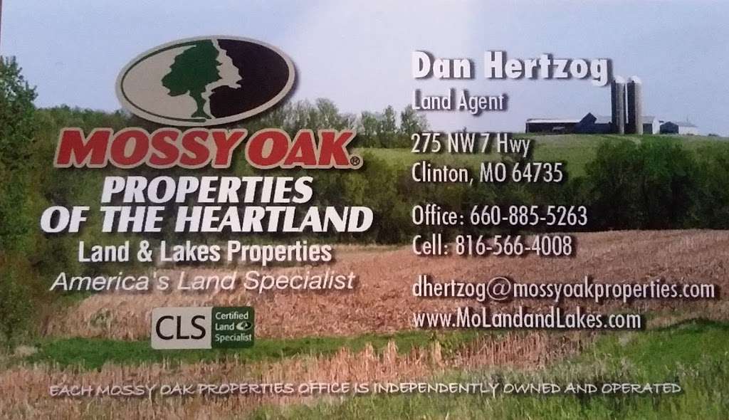 Mossy Oak Properties of the Heartland M & D Land Sales LLC. | 275 MO-7, Clinton, MO 64735 | Phone: (660) 885-5263