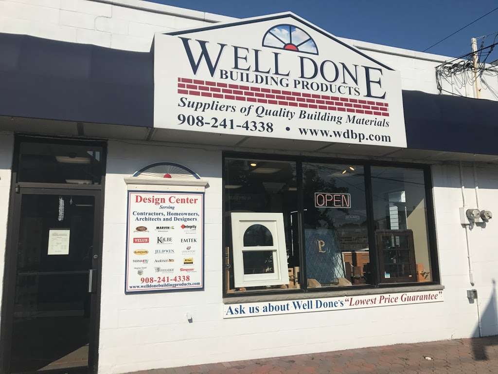 Well Done Building Products | 100 Faitoute Ave, Roselle Park, NJ 07204, USA | Phone: (908) 241-4338