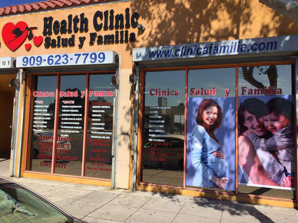 Health Clinic Salud And Familia | 1019 E Holt Ave, Pomona, CA 91767, USA | Phone: (909) 623-7799