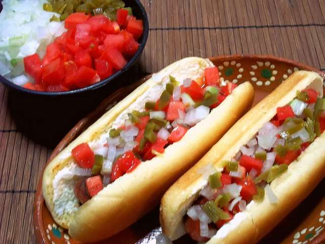 the best hot dog | 1710 Chalk Hill Rd, Dallas, TX 75212, USA | Phone: (817) 841-2513