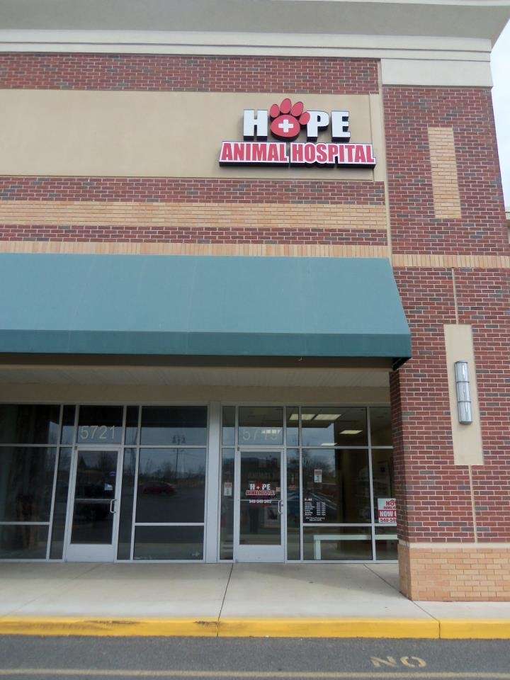 Hope Animal Hospital | 5719 Plank Rd, Fredericksburg, VA 22407, USA | Phone: (540) 548-3417