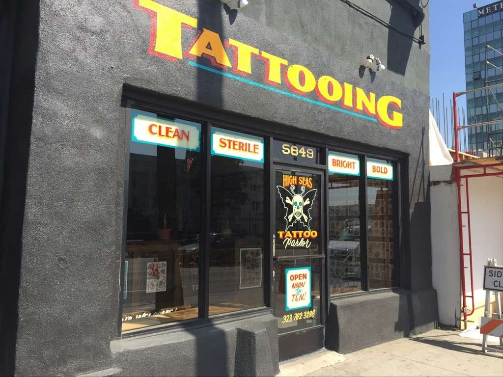 High Seas Tattoo Parlor | 7522 Melrose Ave, Los Angeles, CA 90046, USA | Phone: (323) 798-4455