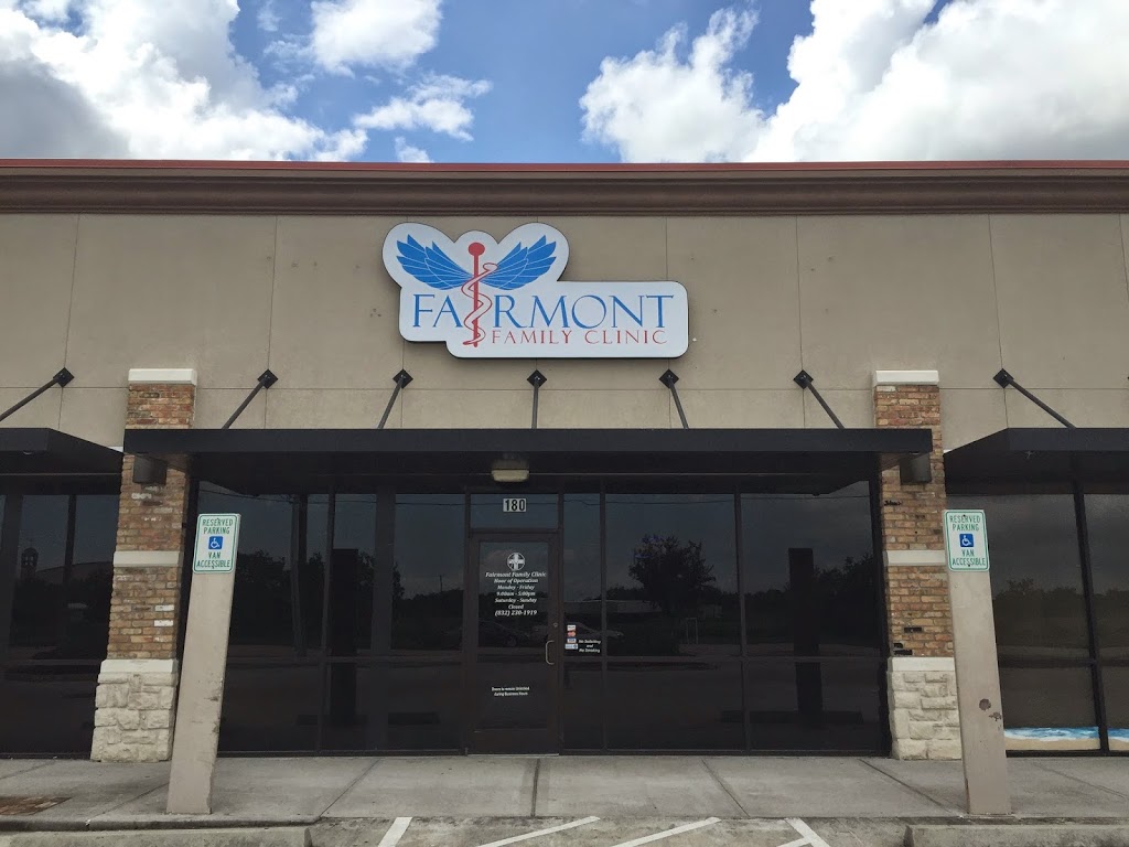 Fairmont Family Clinic | 7219 Fairmont Pkwy #180, Pasadena, TX 77505, USA | Phone: (832) 230-1919