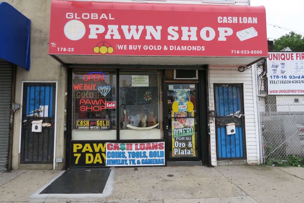 Global Pawn Shop | 178-22 Jamaica Ave, Jamaica, NY 11432, USA | Phone: (718) 523-8500