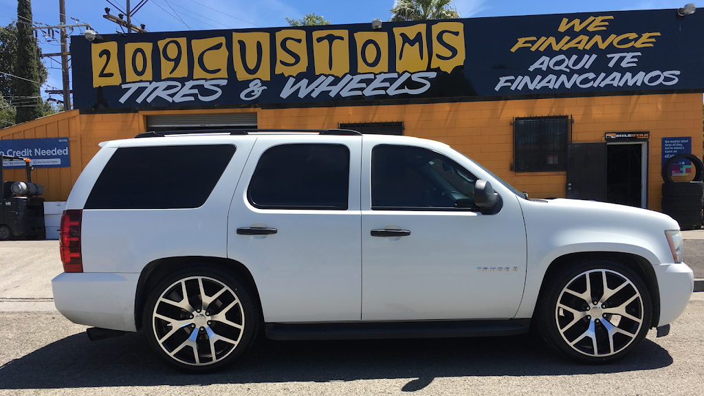 209 Customs Tires & Wheels STOCKTON | 1112 E Harding Way, Stockton, CA 95205, USA | Phone: (209) 490-4940