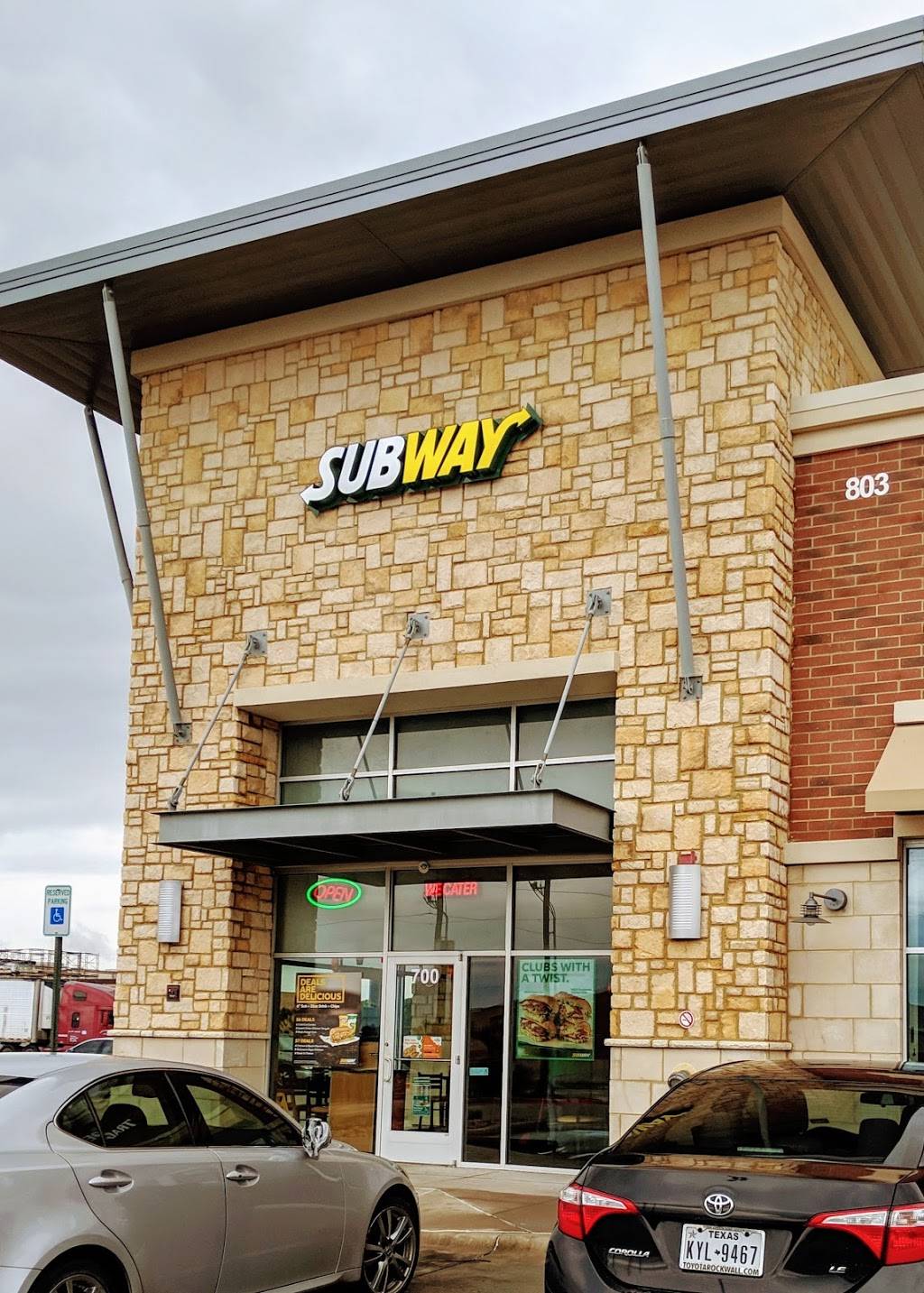 Subway | 803 Woodbridge Pkwy Suite 700, Shop B, Wylie, TX 75098 | Phone: (972) 442-5104