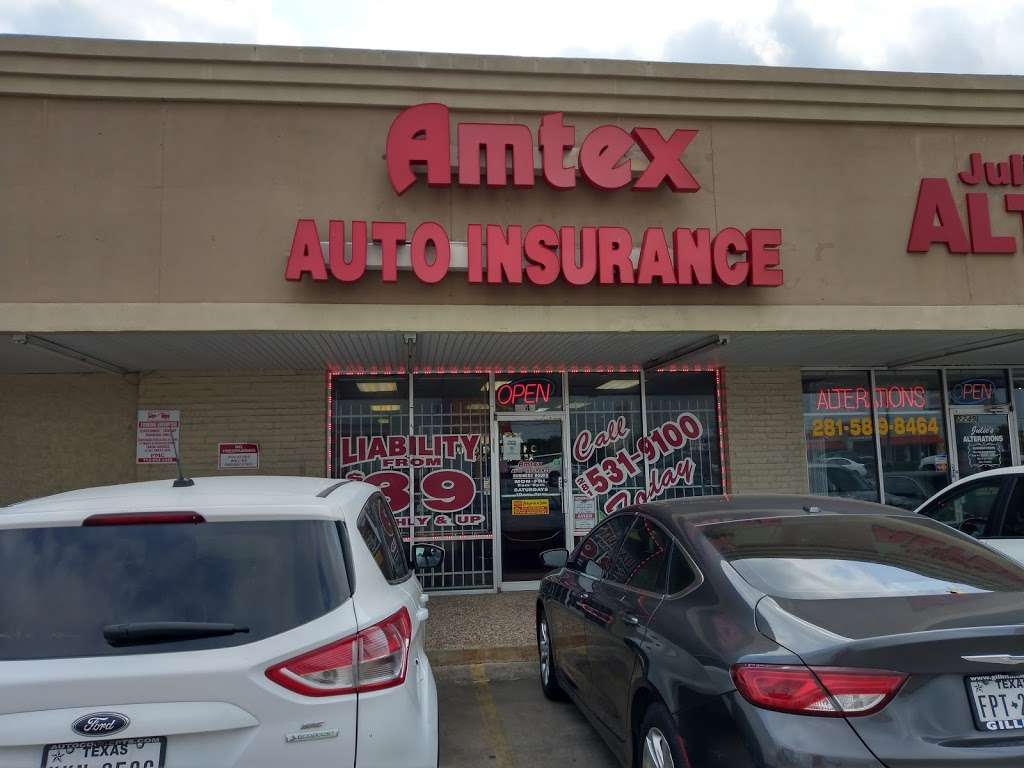 Amtex Auto Insurance | 2245 S Texas 6, Houston, TX 77077, USA | Phone: (281) 531-9100