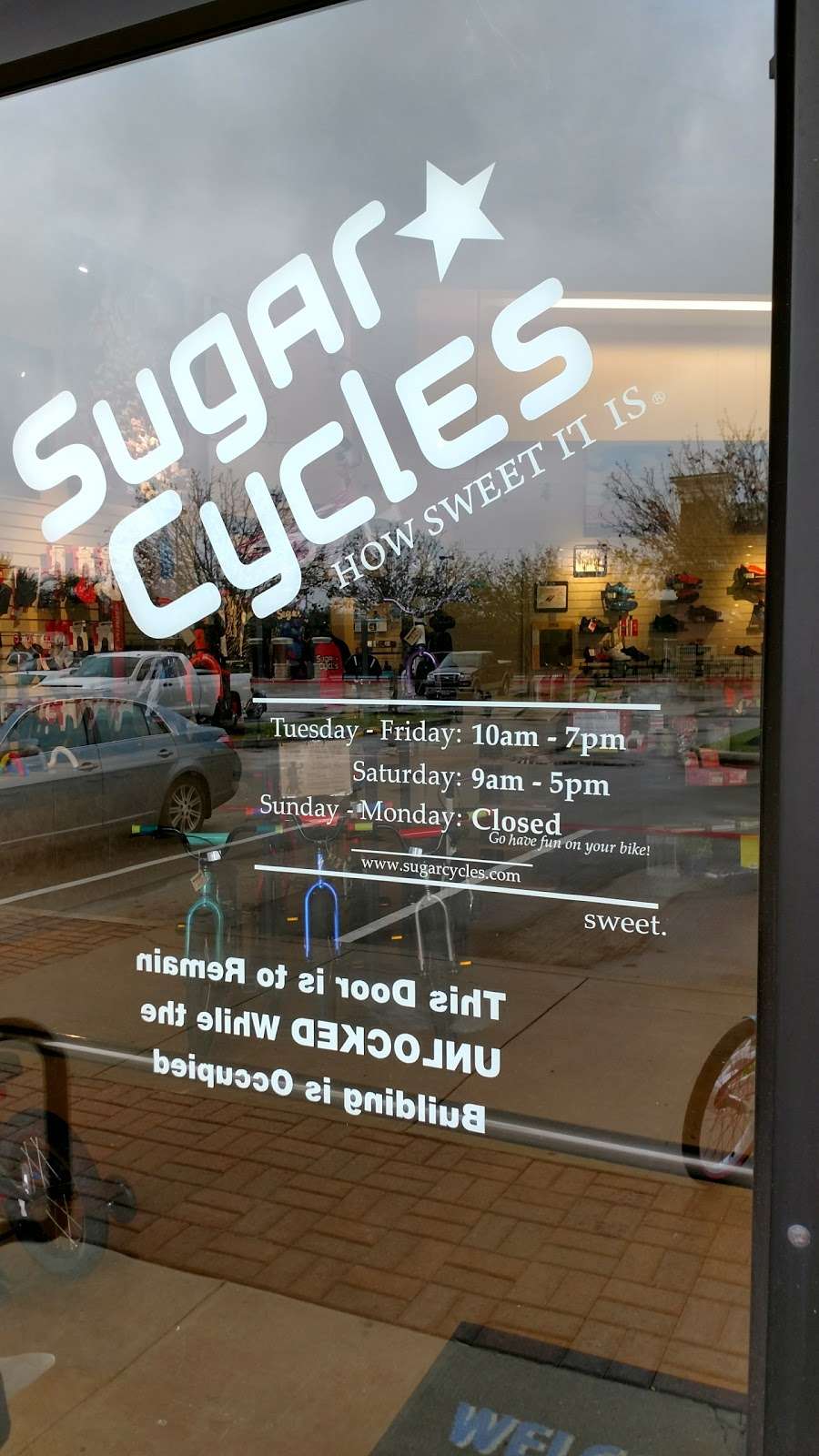 Sugar Cycles, Inc. | 7260 Hwy 6 #400, Missouri City, TX 77459 | Phone: (281) 261-2900