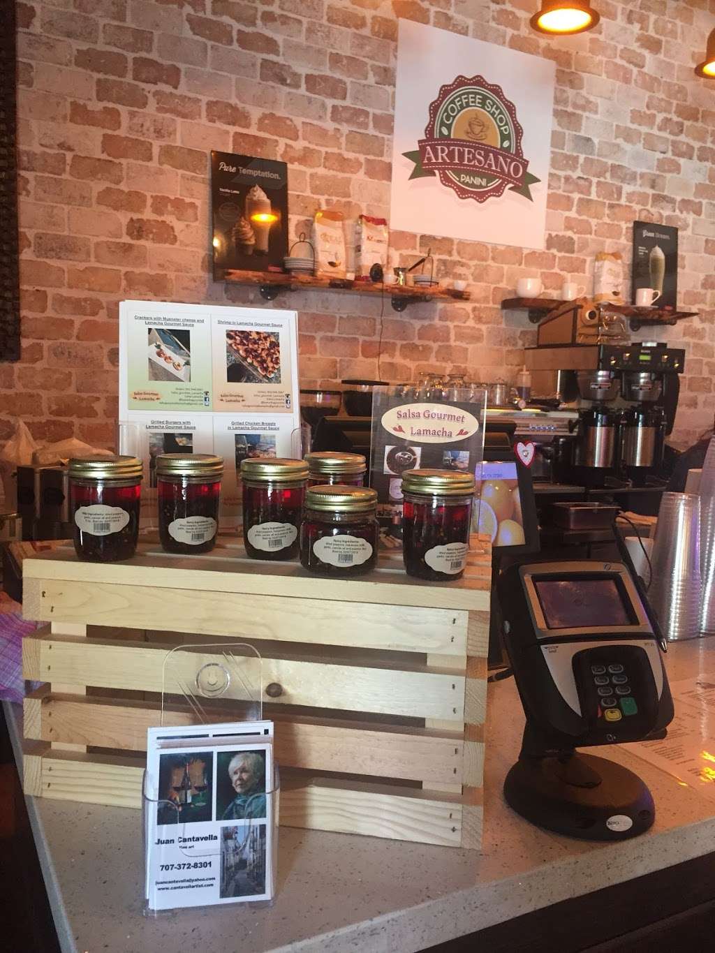 Artesano Coffee Shop and Panini/ Gelato and Juice Bar | 25115 Gosling Rd, Spring, TX 77389, USA | Phone: (832) 953-2679