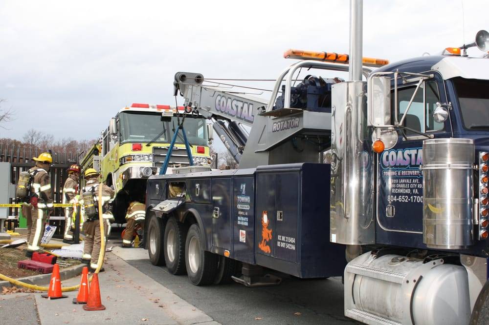 Coastal Towing and Recovery | 2220 Charles City Rd, Henrico, VA 23231, USA | Phone: (804) 652-1700