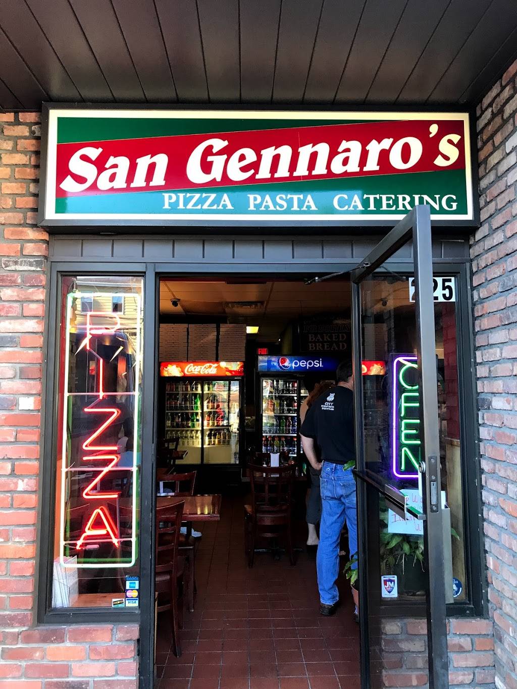 San Gennaros Pizza | 225 Ashford Ave, Dobbs Ferry, NY 10522, USA | Phone: (914) 693-1844