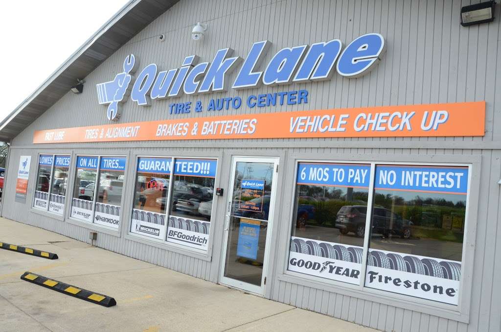 Quick Lane Tire and Auto Centers | 2690 E Church St, Sandwich, IL 60548 | Phone: (630) 925-7600