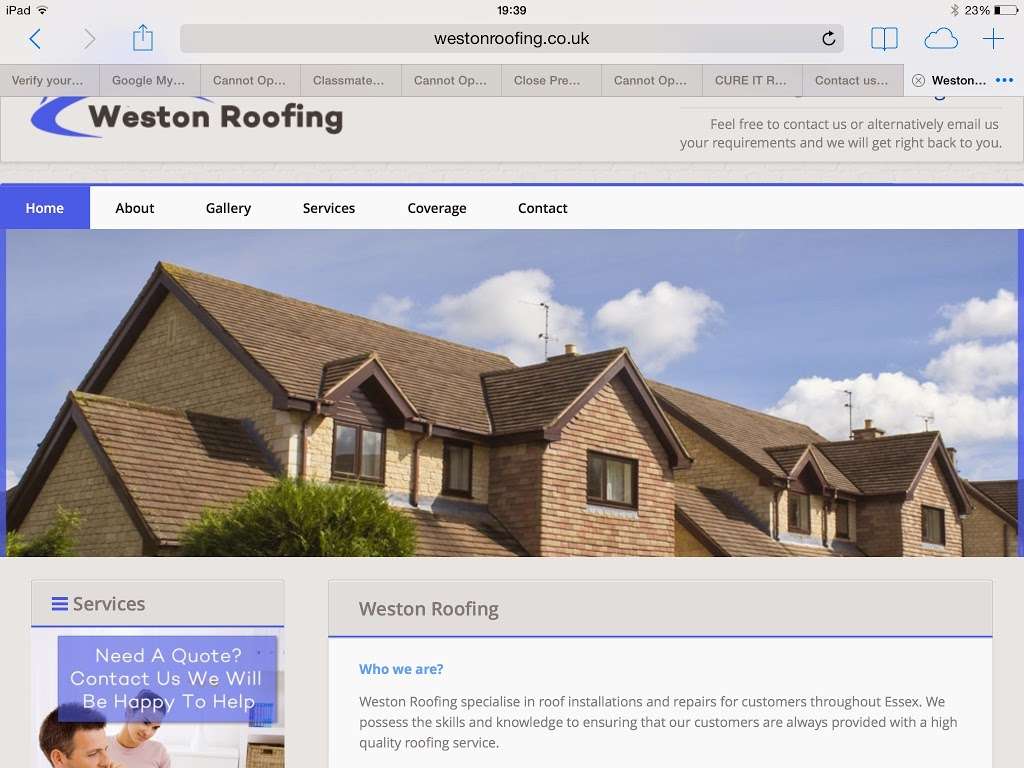 Weston Roofing | 30 Holst Ave, Basildon SS15 5RD, UK | Phone: 01268 562739