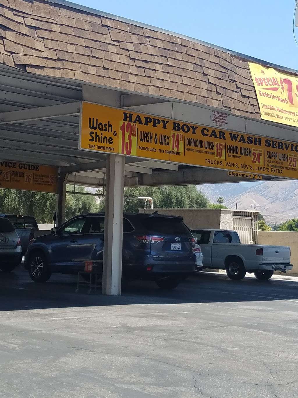 Happy Boy Car Wash | 1250 E Highland Ave, San Bernardino, CA 92404, USA | Phone: (909) 886-8808