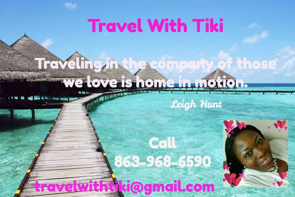 Travel With Tiki | 2710 Avenue G NW, Winter Haven, FL 33880, USA | Phone: (863) 968-6590