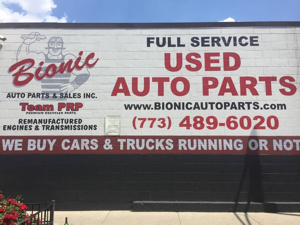 Bionic Auto Parts & Sales Inc | 4655 W North Ave, Chicago, IL 60639, USA | Phone: (773) 489-6020