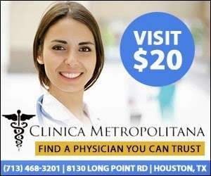 Clinica Metropolitana | 8130 Long Point Rd, Houston, TX 77055, USA | Phone: (713) 468-3201