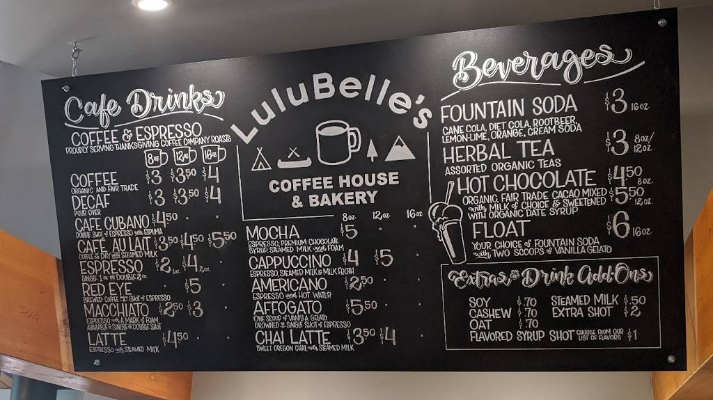 LuluBelles Coffee House and Bakery | 31621 Pleasant Dr, Running Springs, CA 92382 | Phone: (909) 939-0306