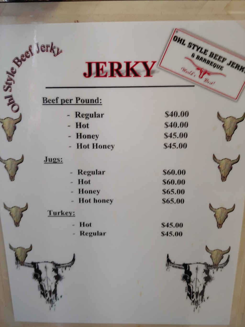 Ohl Style Beef Jerky - restaurant  | Photo 5 of 7 | Address: 3109 School St, Needville, TX 77461, USA | Phone: (979) 793-5440