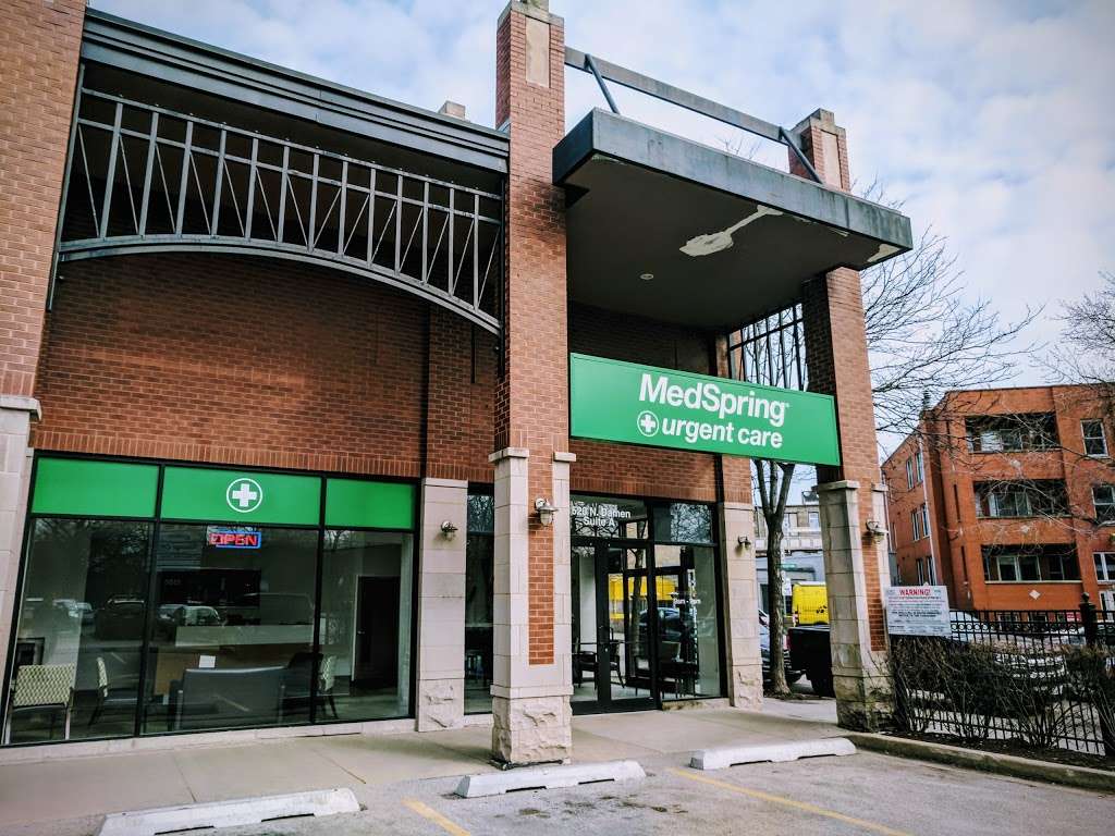 MedSpring Urgent Care - Wicker Park | 1520 N Damen Ave, Chicago, IL 60622, USA | Phone: (312) 283-5560