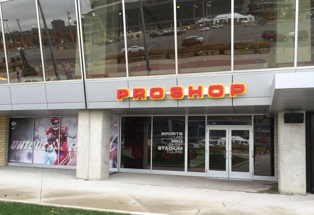 Kansas City Chiefs Official Pro Shop | 1 Red Coat Drive, Kansas City, MO 64129 | Phone: (816) 924-2234