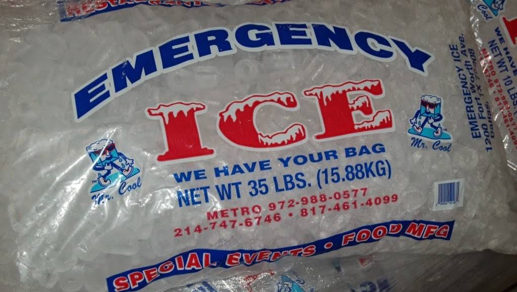 Emergency Ice | 8700 Diplomacy Row, Dallas, TX 75247, USA | Phone: (972) 988-0577