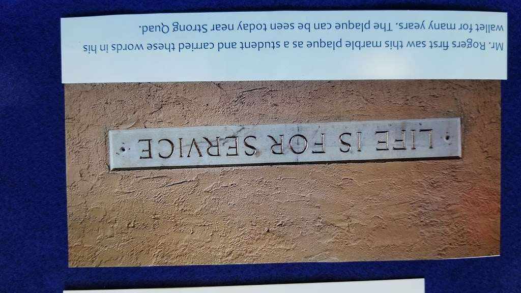 Life Is A Service Plaque | Unnamed Road, Winter Park, FL 32789, USA