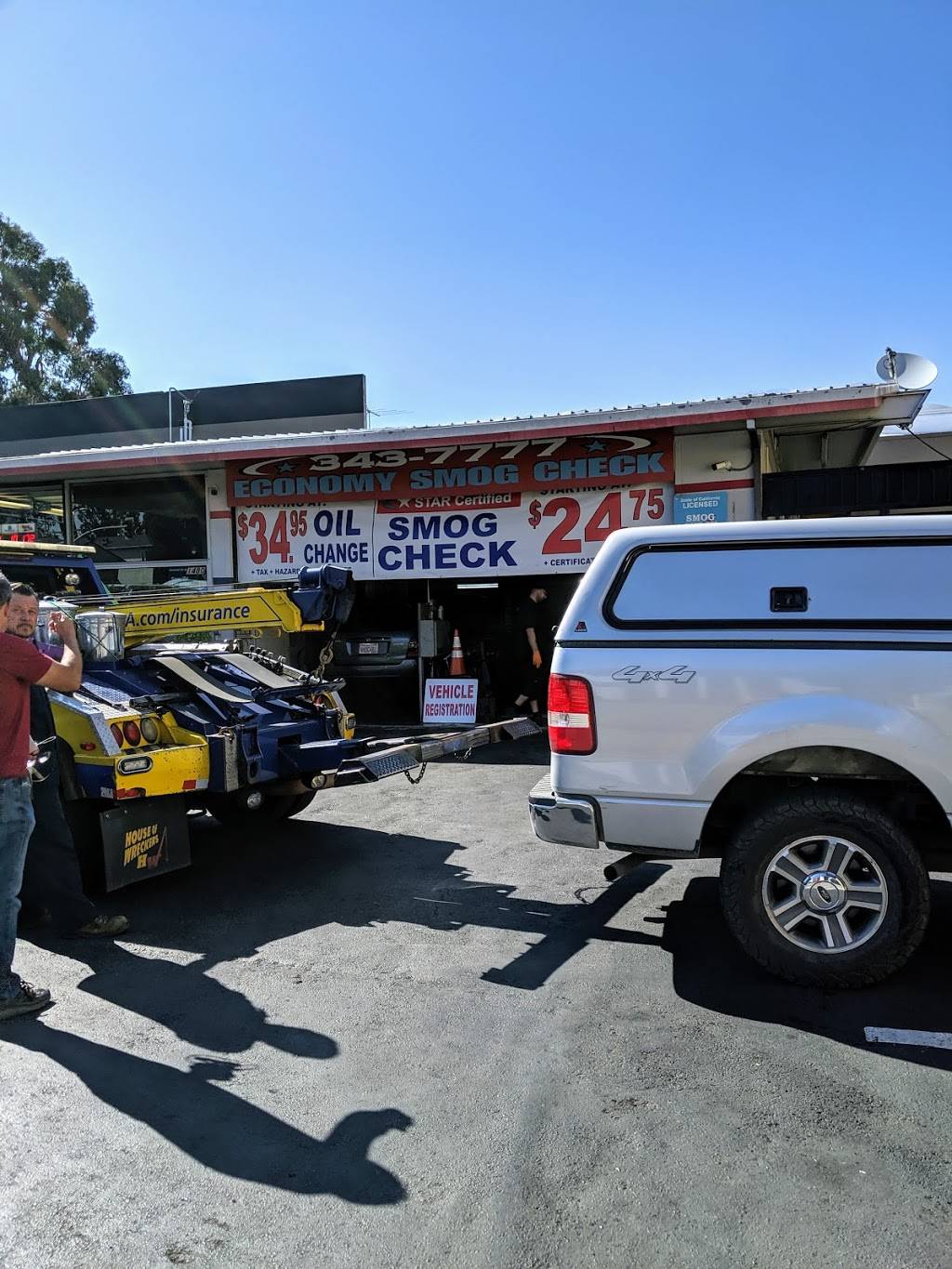 Economy Smog Check | 1480 Broadway, Burlingame, CA 94010 | Phone: (650) 343-7777