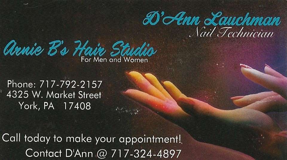 Arnie Bs Hair Studio | 4325 W Market St, York, PA 17408, USA | Phone: (717) 792-2157 Arnie Bs Hair Studio | 4325 W Market St, York, PA 17408, USA | Phone: (717) 792-2157
