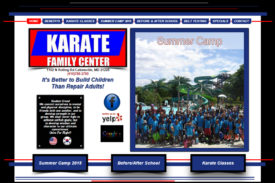 Karate Family Center | 1102 N Rolling Rd, Catonsville, MD 21228 | Phone: (410) 788-3700