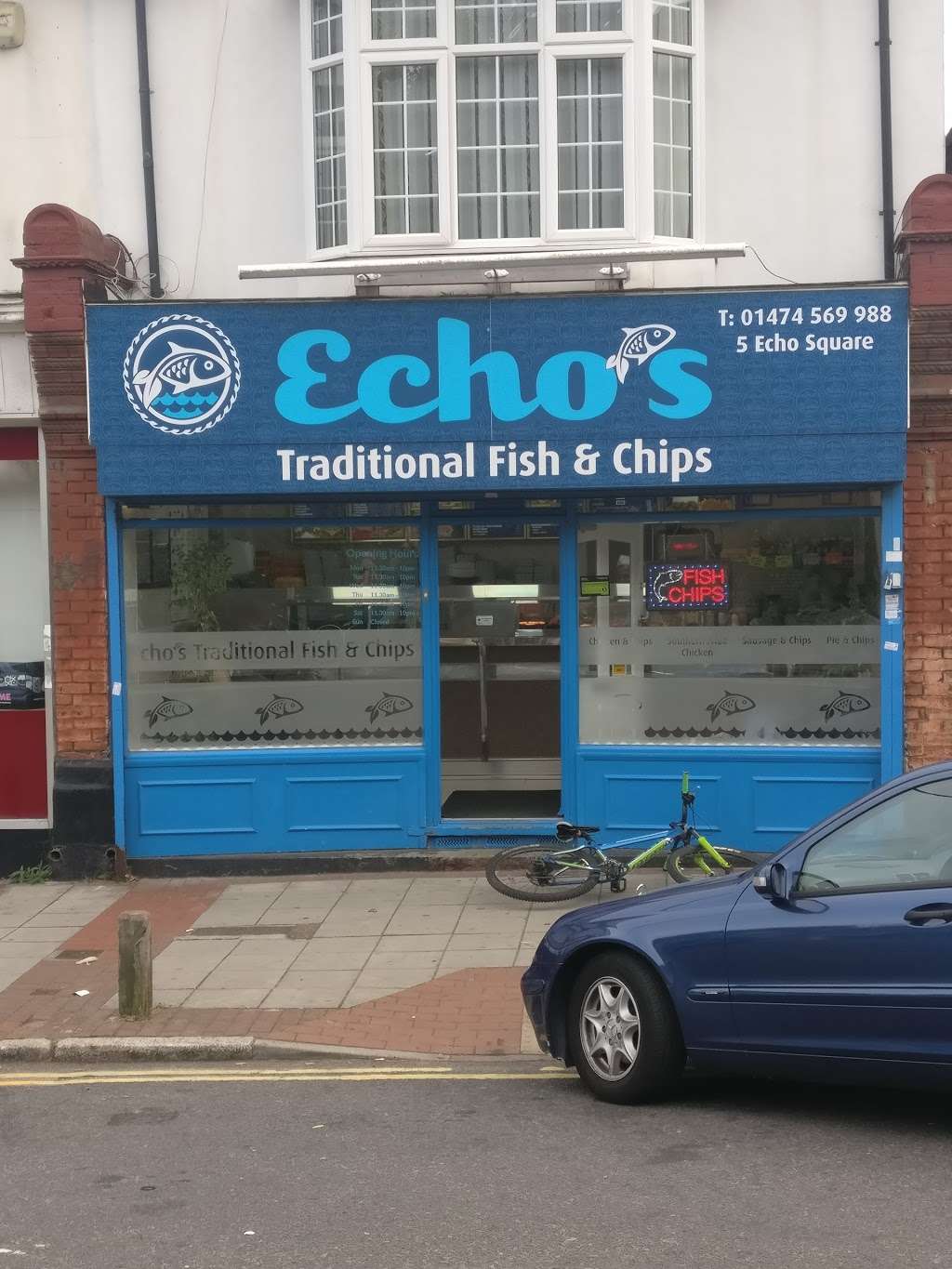 Echos Fish & Chips | 5 Echo Square, Gravesend DA12 1NP, UK | Phone: 01474 569988